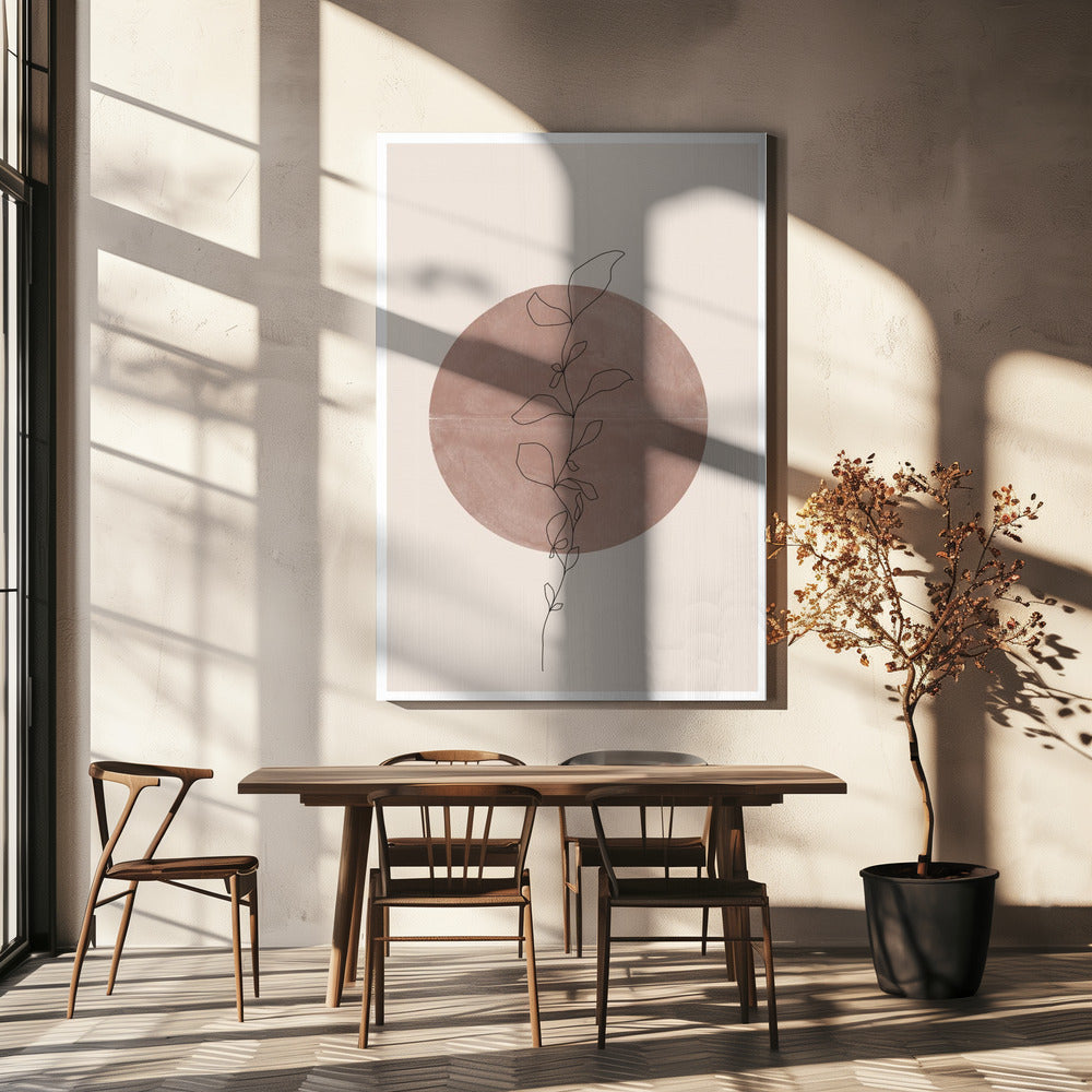 Circle and Vine | Canvas