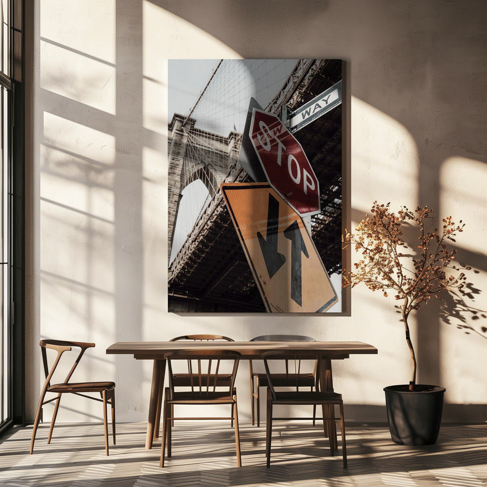 Brooklyn Bridge Stop | Canvas