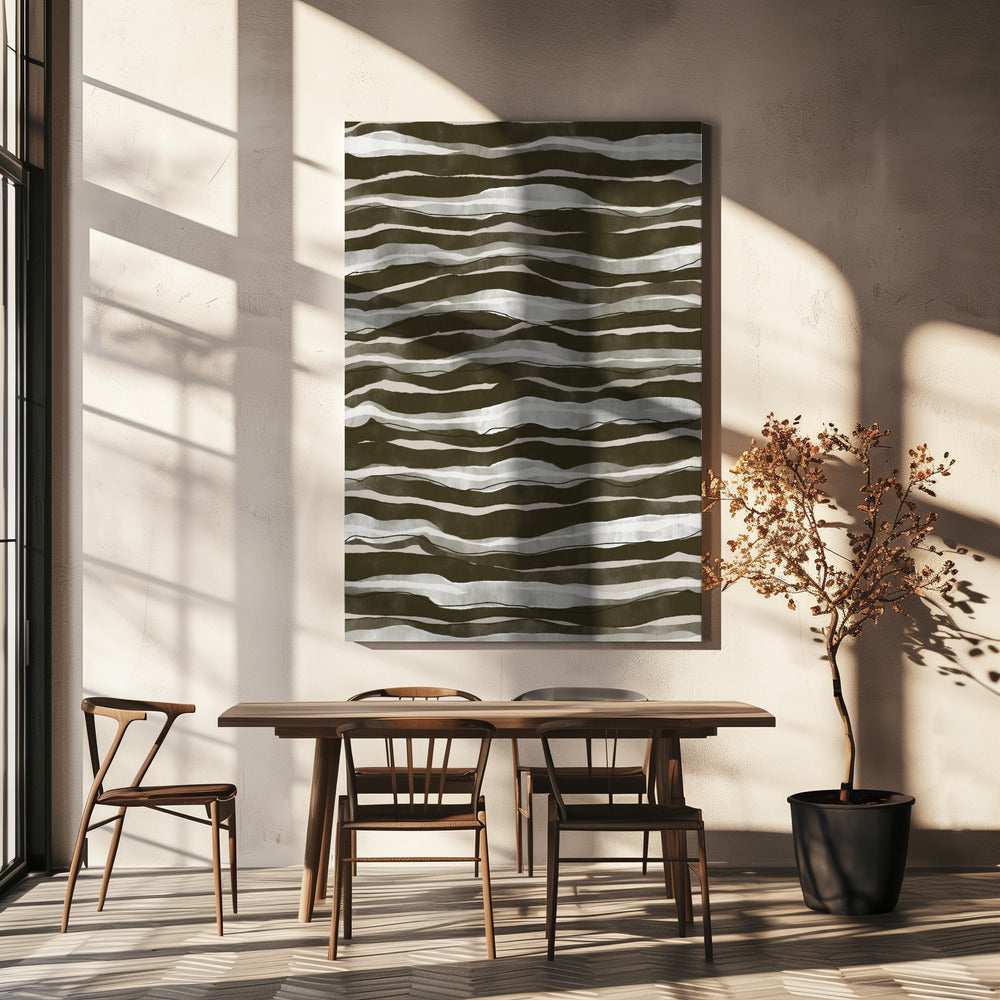 Rippling Stripes | Canvas