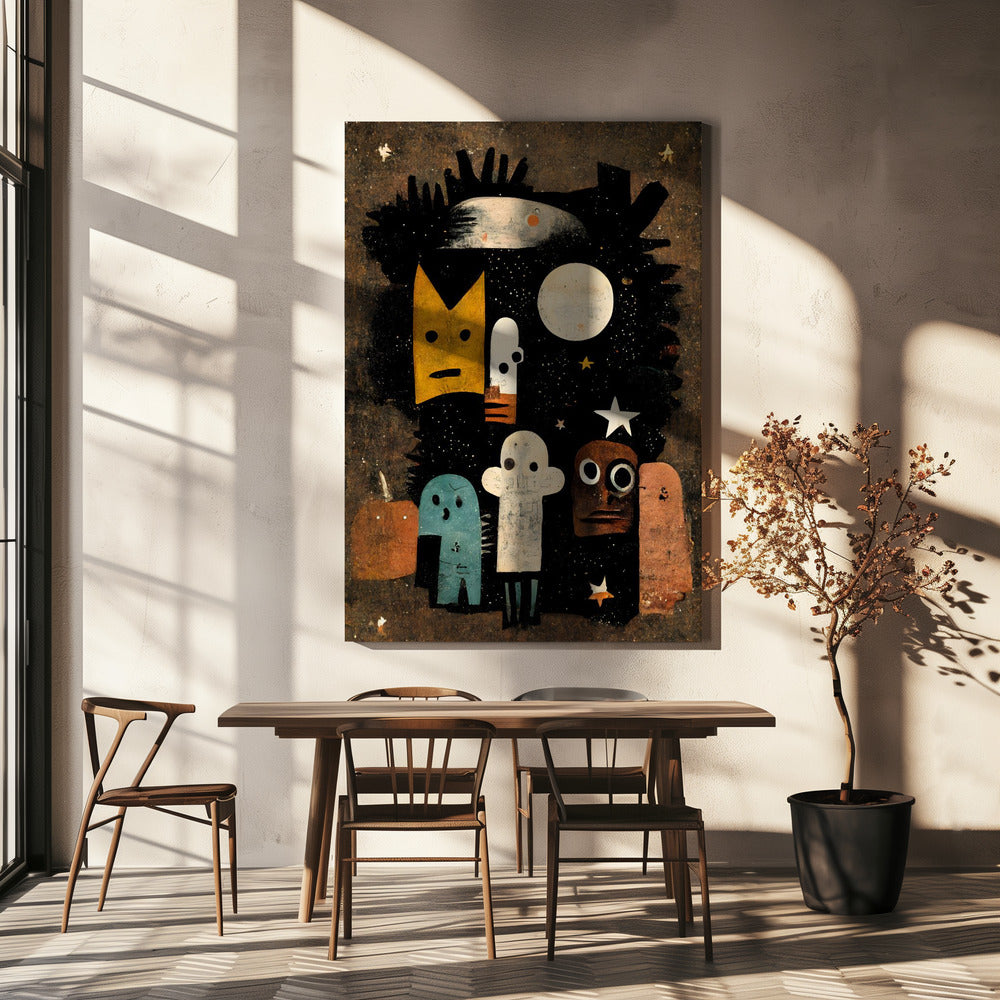 Celestial Facescape | Canvas