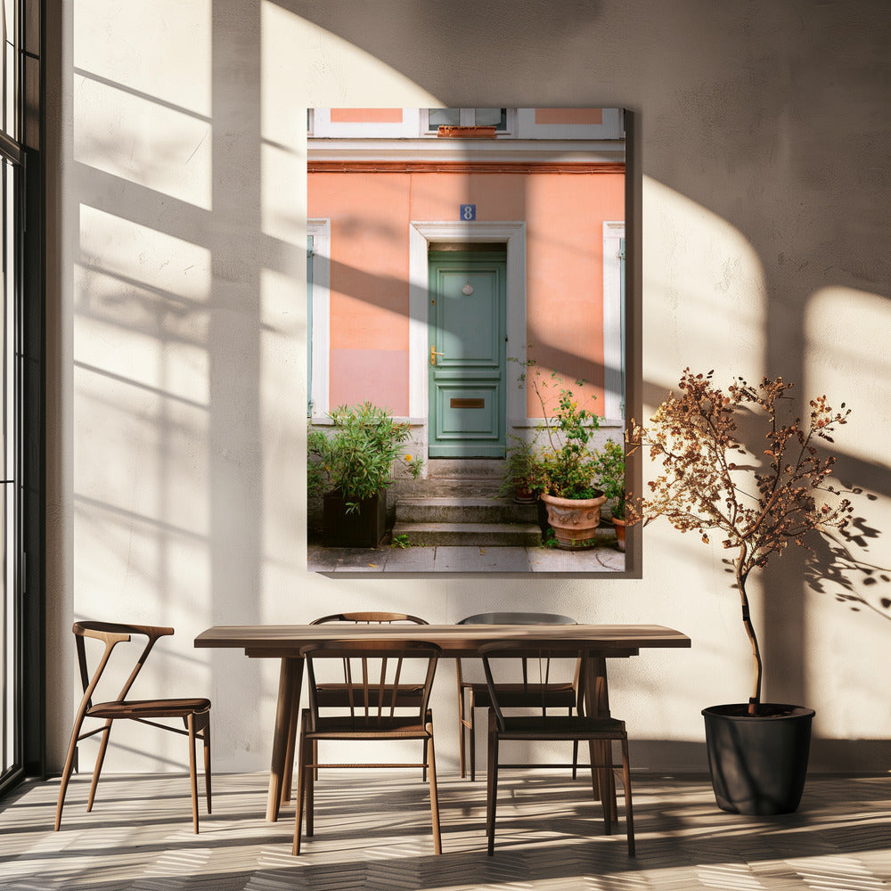 Rue de Cremieux number 8 - Paris | Canvas