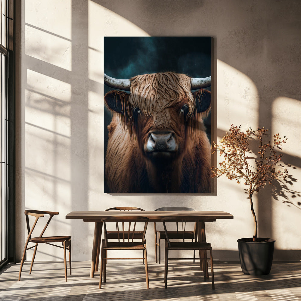 Majestic Highlander | Canvas