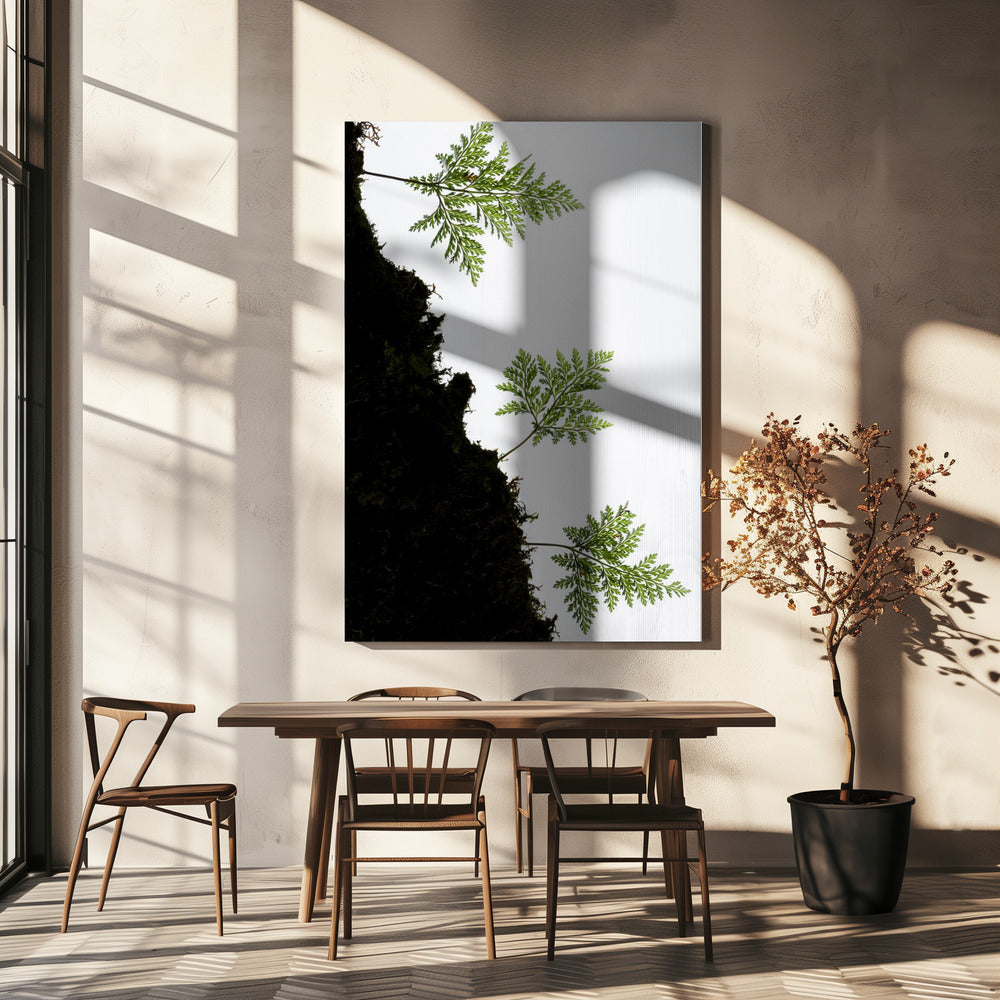 Fern Detail vertical | Canvas