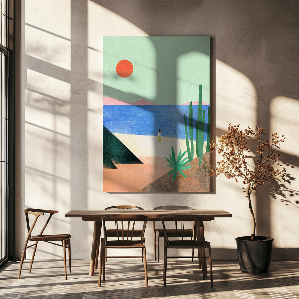 Beach Girl ii | Canvas