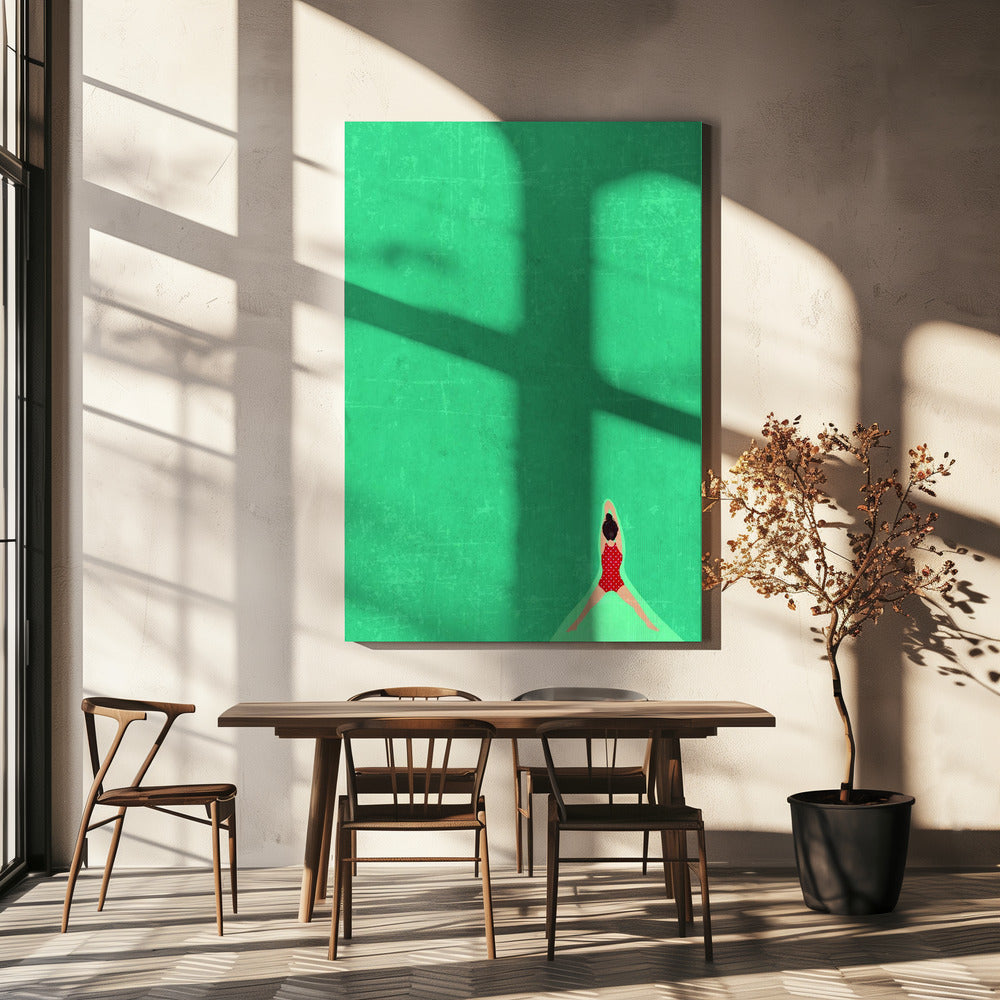 Open Water (brunette) | Canvas