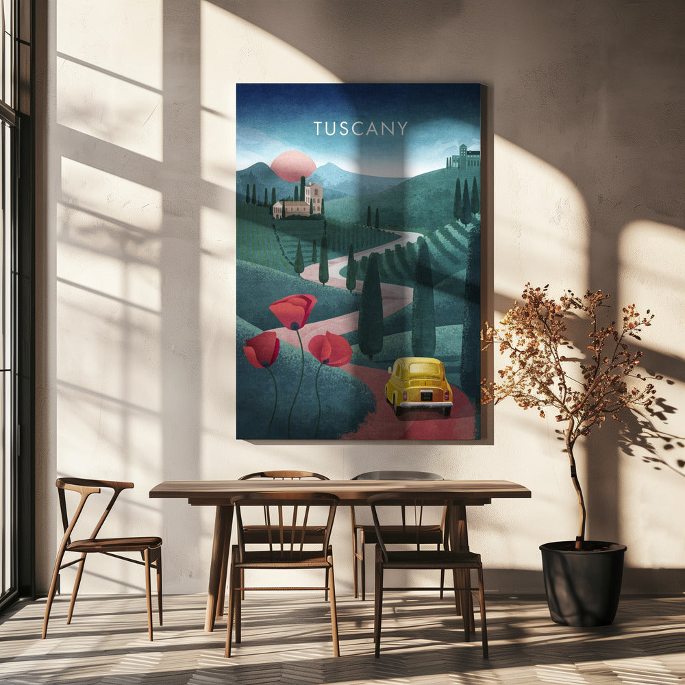 Tuscan Dream Drive | Canvas