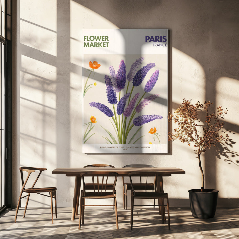 Lavender Blooms | Canvas