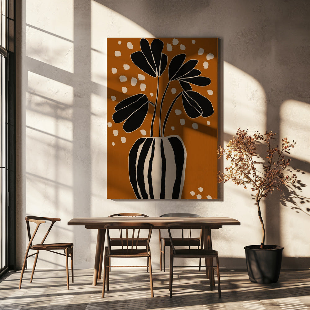 Ochre Still Life No 4 | Canvas