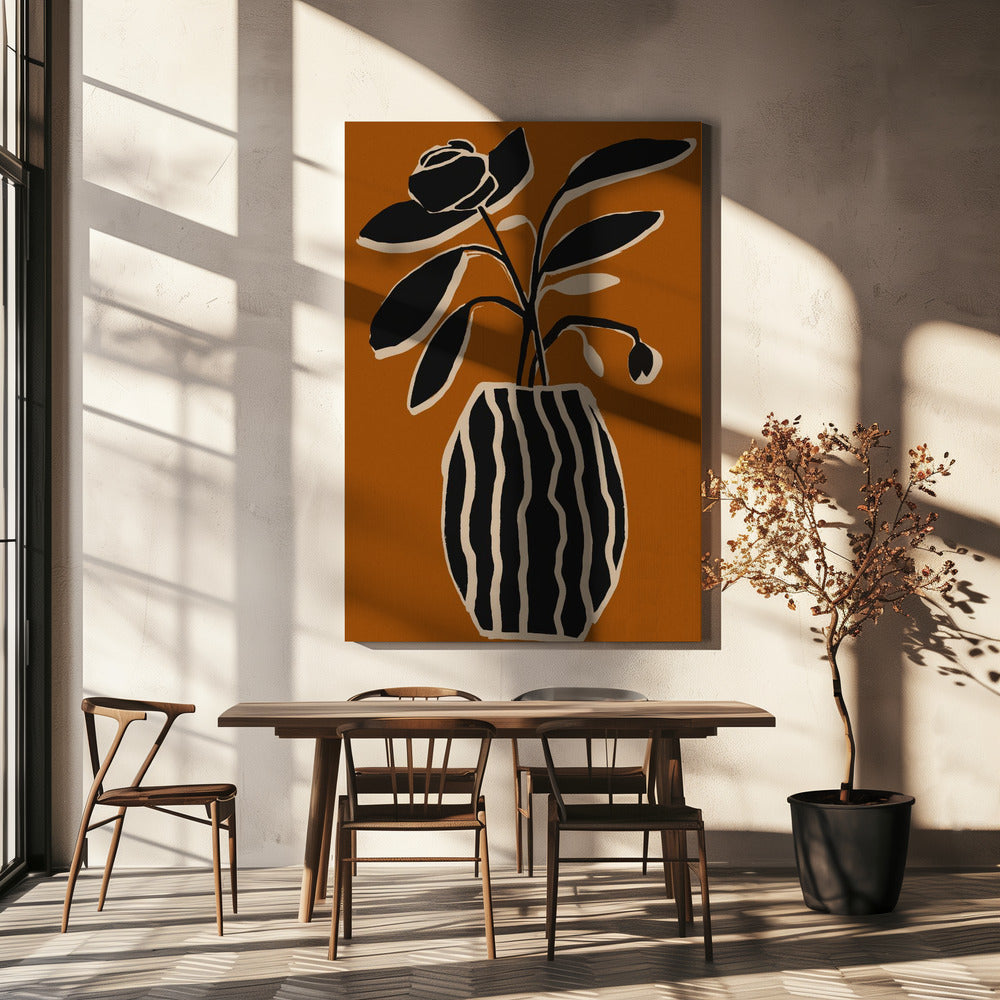Ochre Still Life No 5 | Canvas