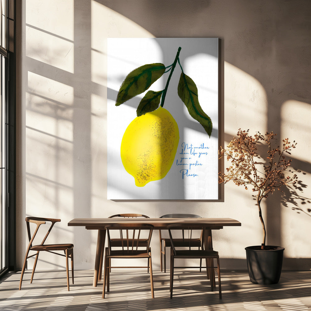 Not Antoher Lemon | Canvas