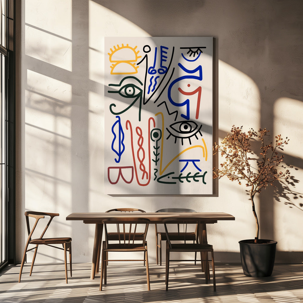 Mystical Symbols | Canvas