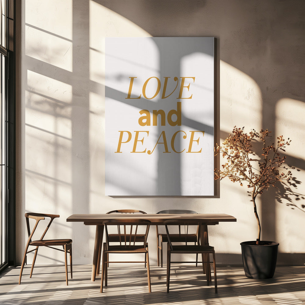Love and Peace | Canvas