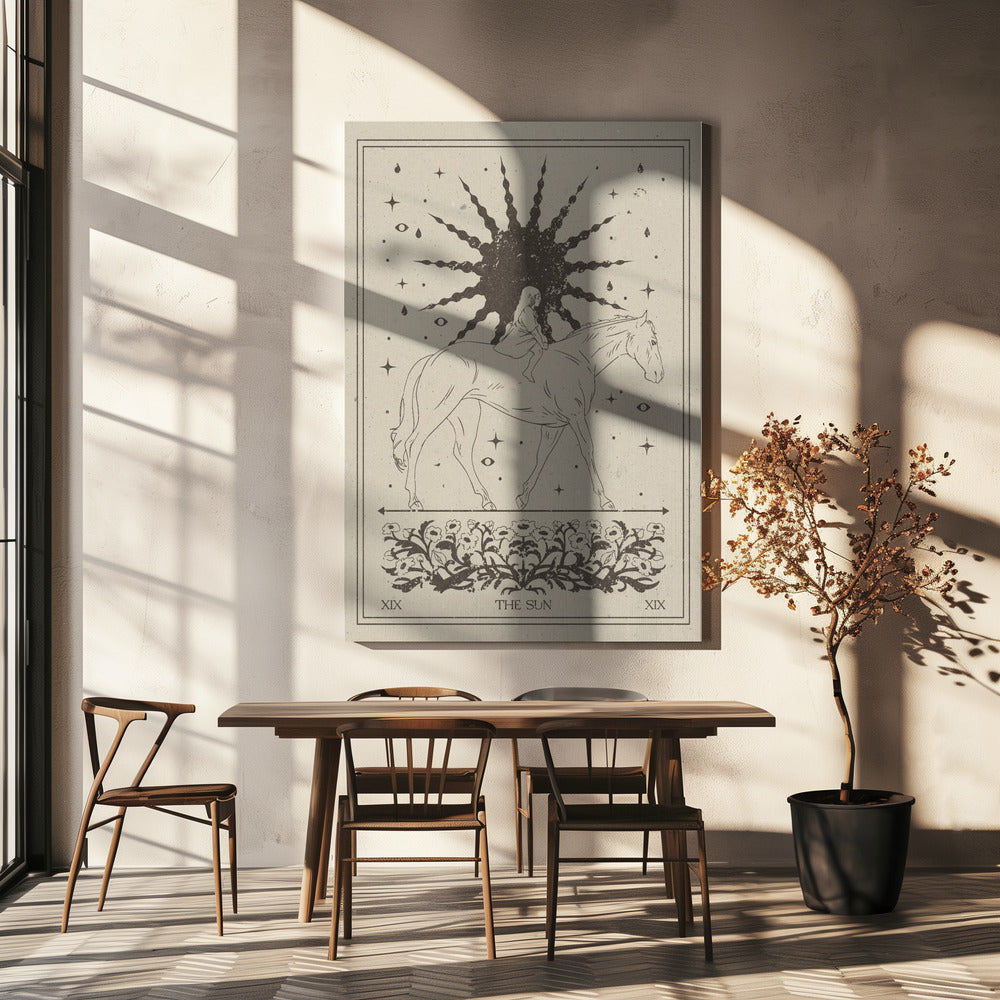 The Sun | Canvas