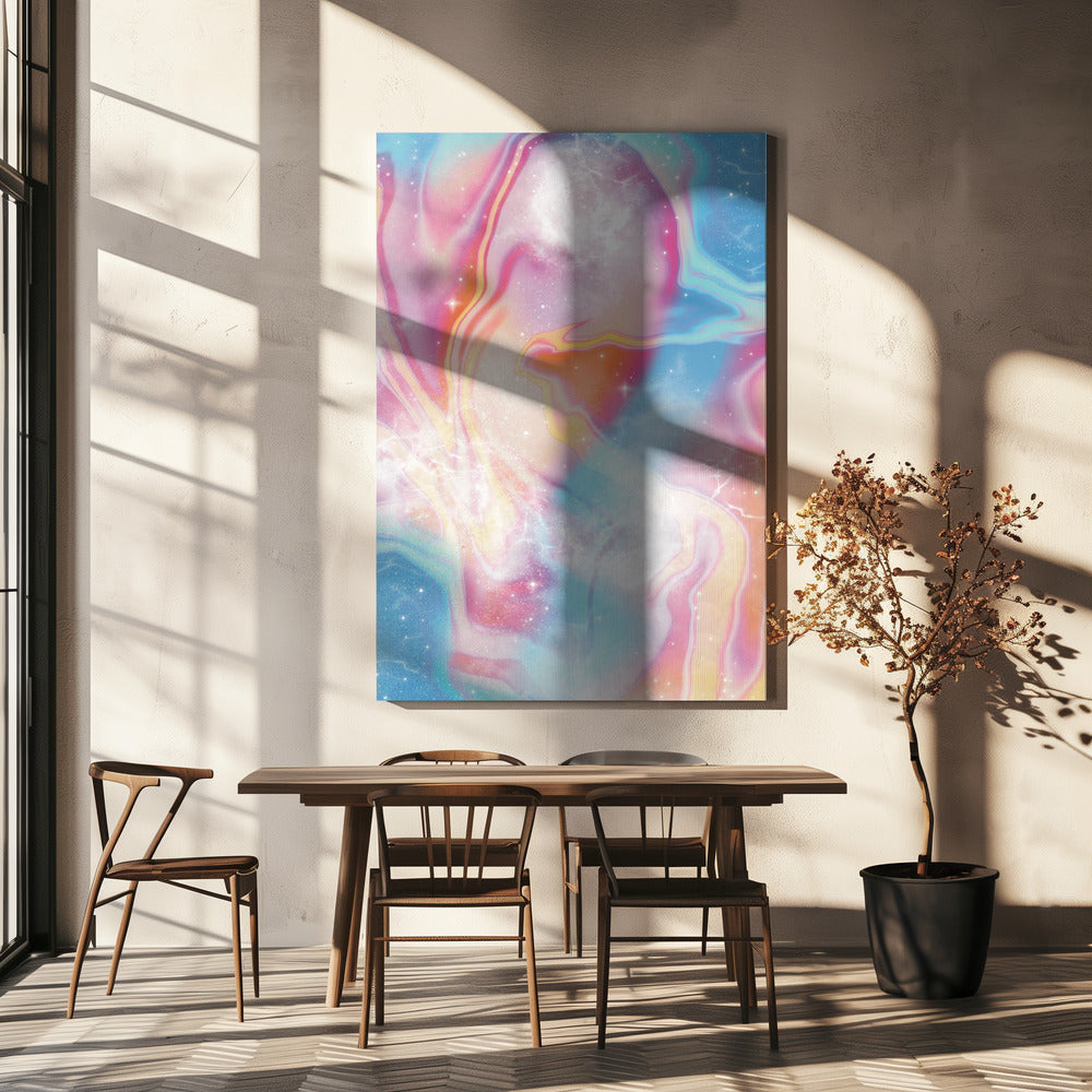Vintage Pastel Space | Canvas
