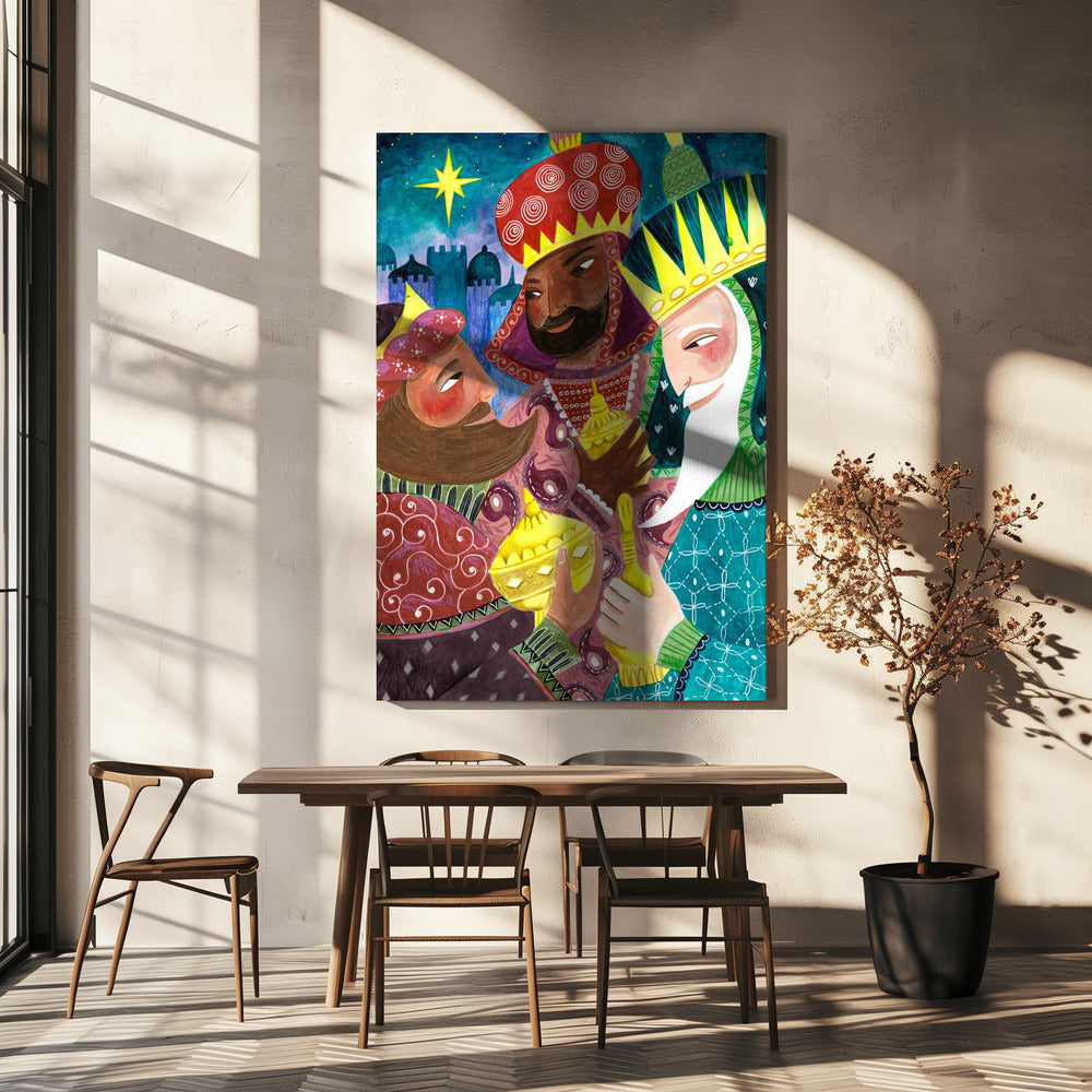 Three Kings, Three Wise Men | Canvas