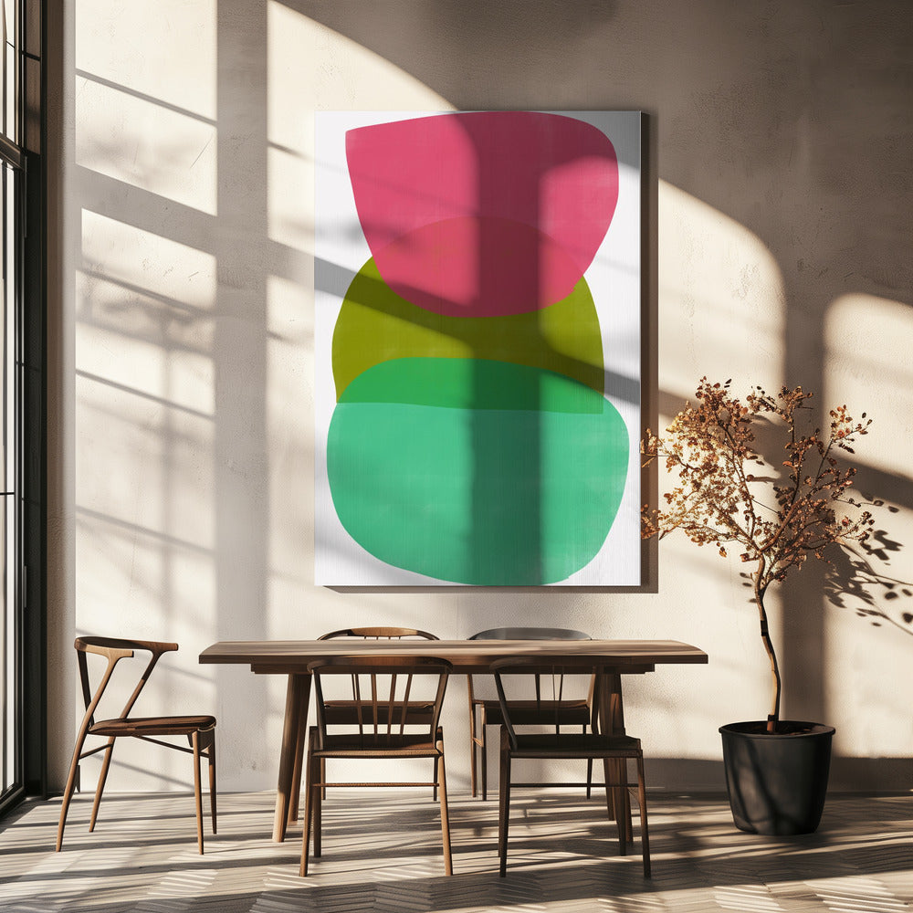 Big Shape Relief No3 | Canvas