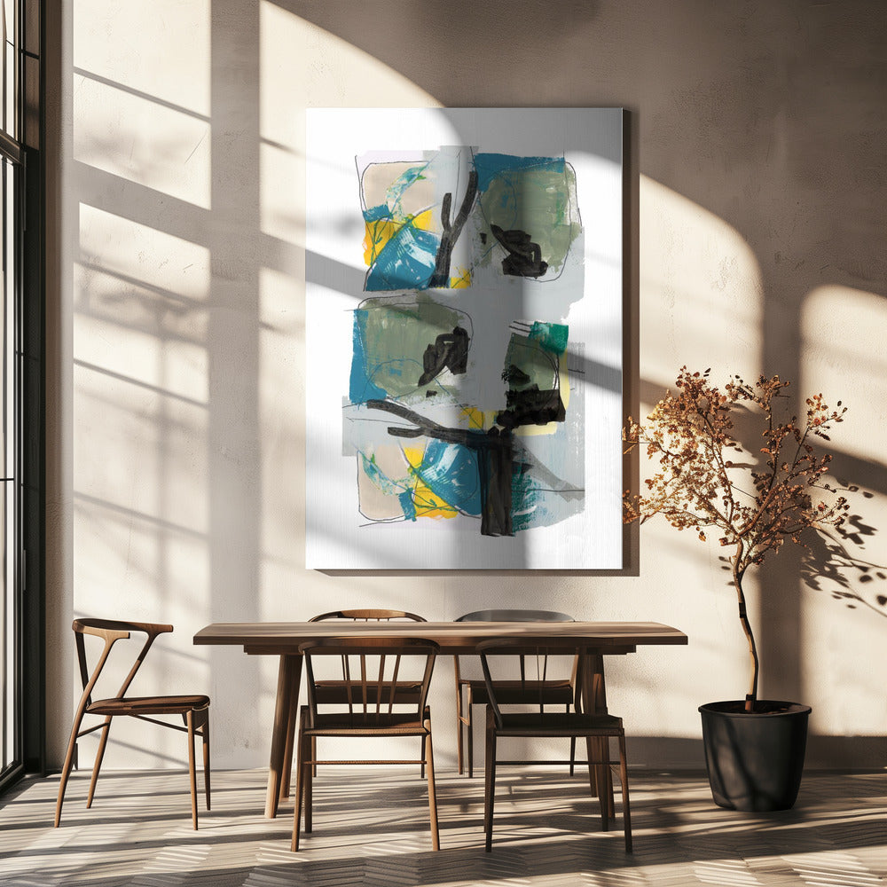 Contemporary Green No2 | Canvas