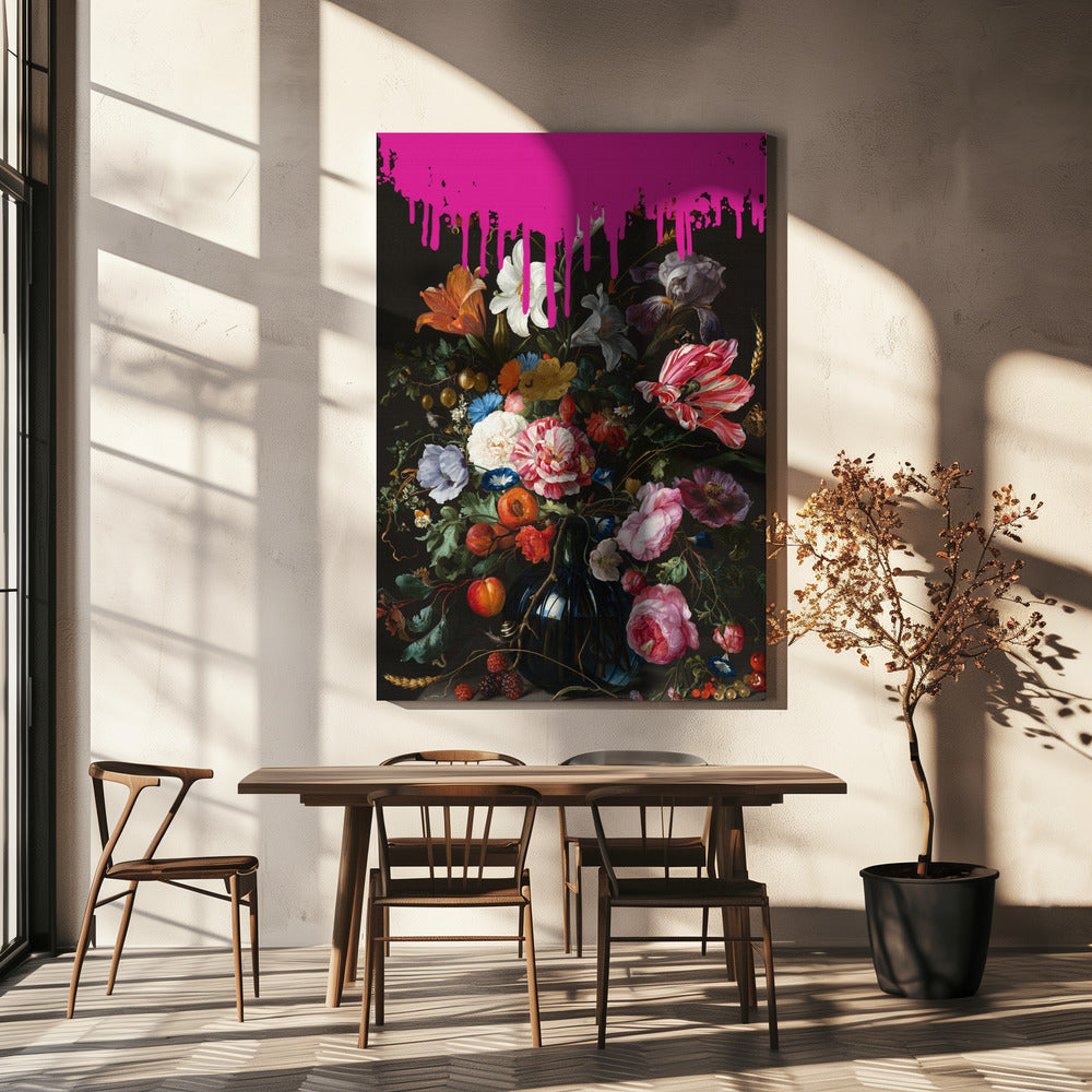 Vintage Botanical, Altered Pinky Art | Canvas