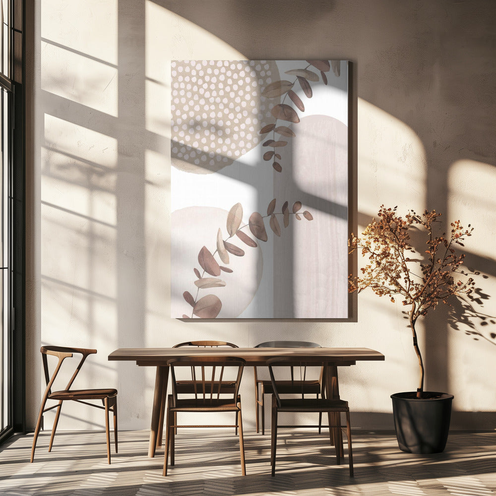 Boho In Neutral 1 | Canvas
