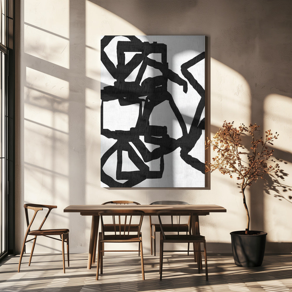 Noir and Inky 1 | Canvas