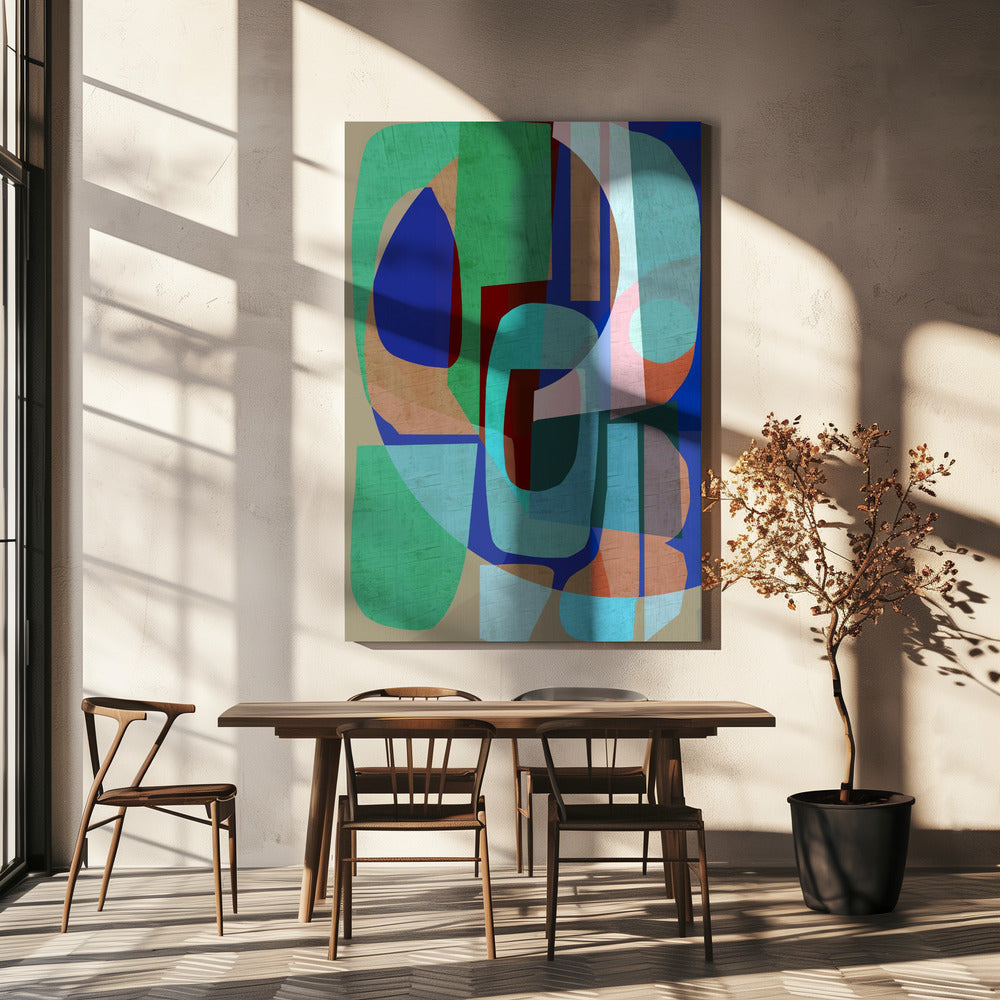 Neutral Shapes 3 | Canvas