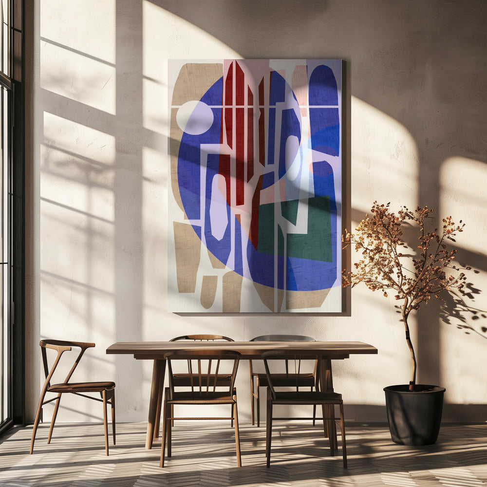 Neutral Shapes 4 | Canvas