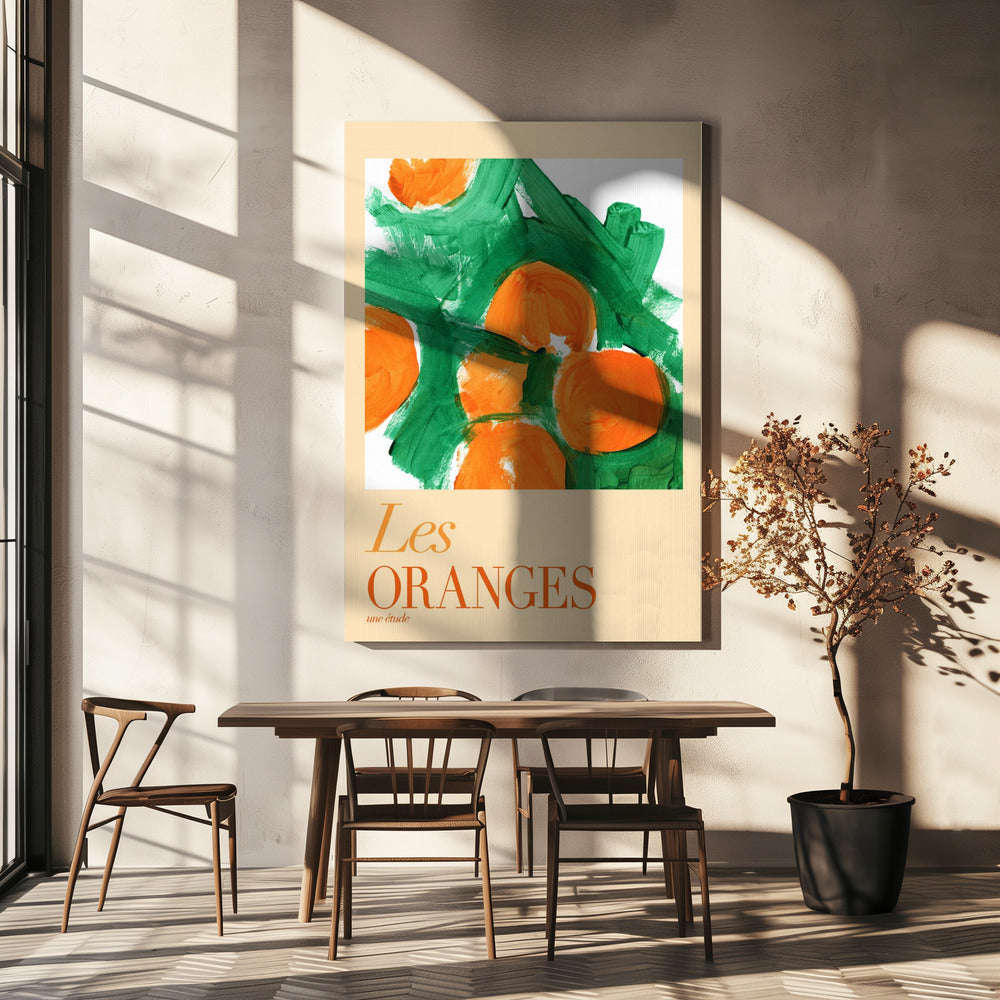 Les Oranges Une Étude 2 | Canvas