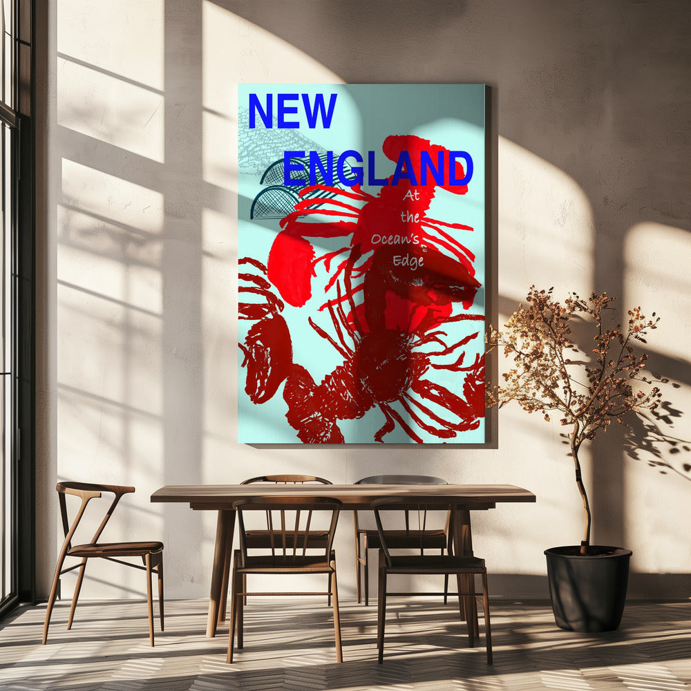 New England Poster | Canvas