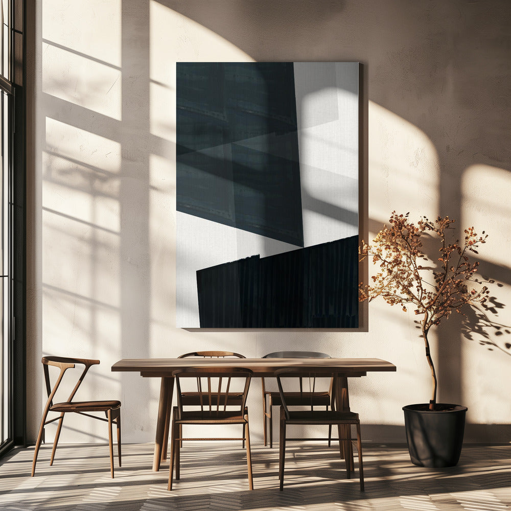 Jagged Edge Abstract 2 | Canvas