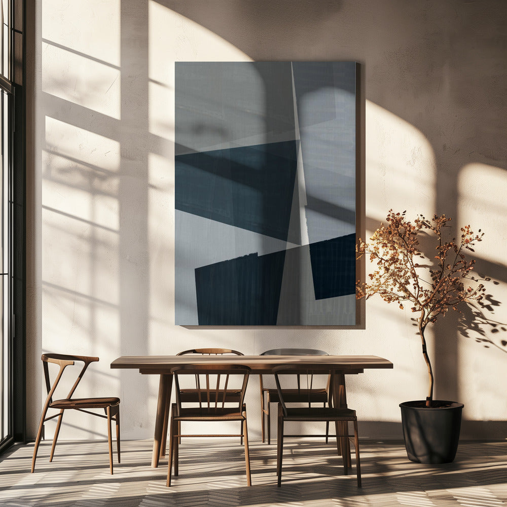 Jagged Edge Abstract 3 | Canvas