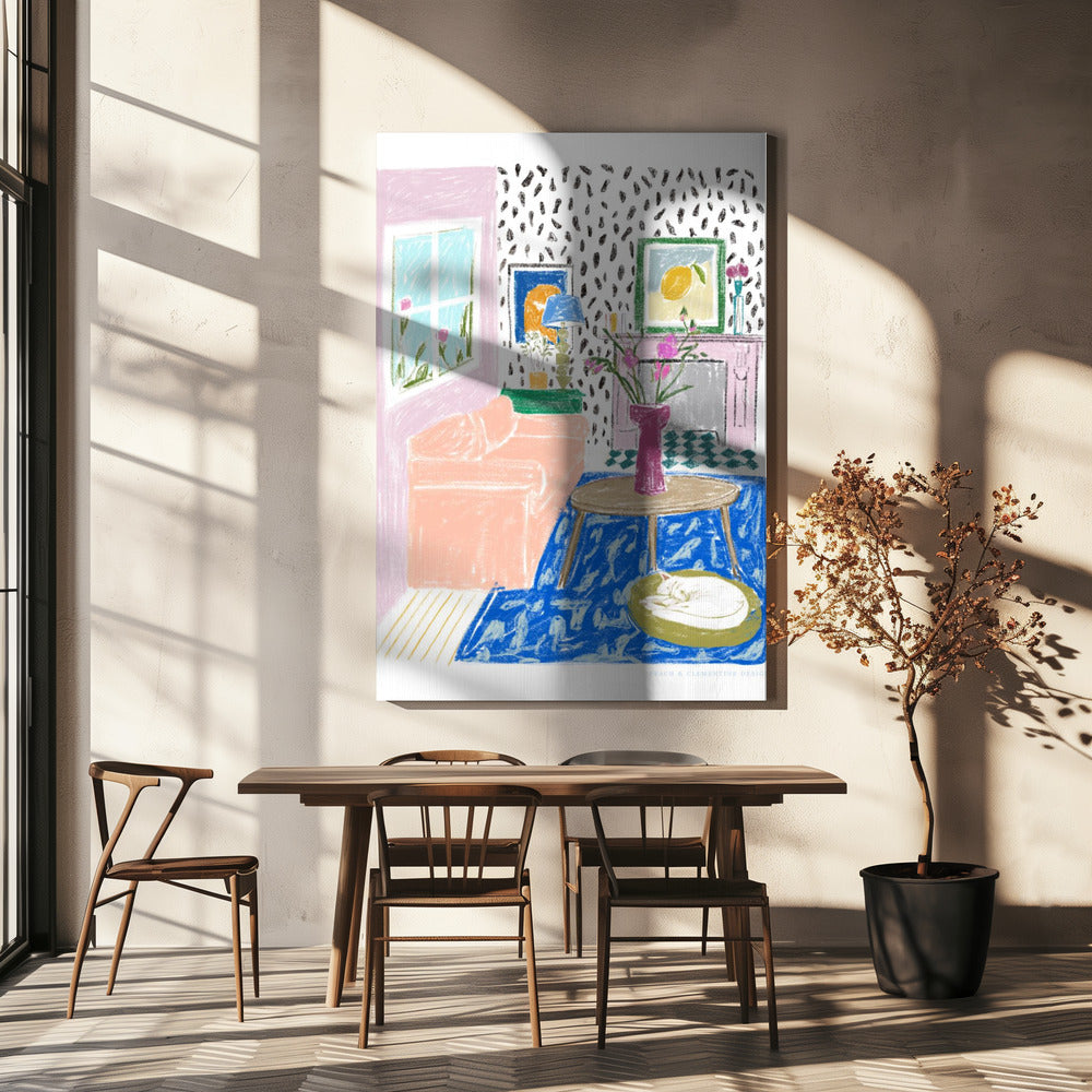 Pandc Interior | Canvas