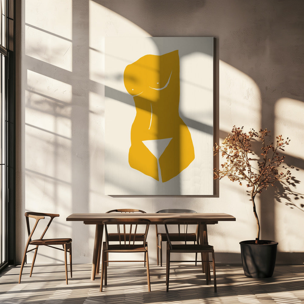 The yellow muse 04 | Canvas