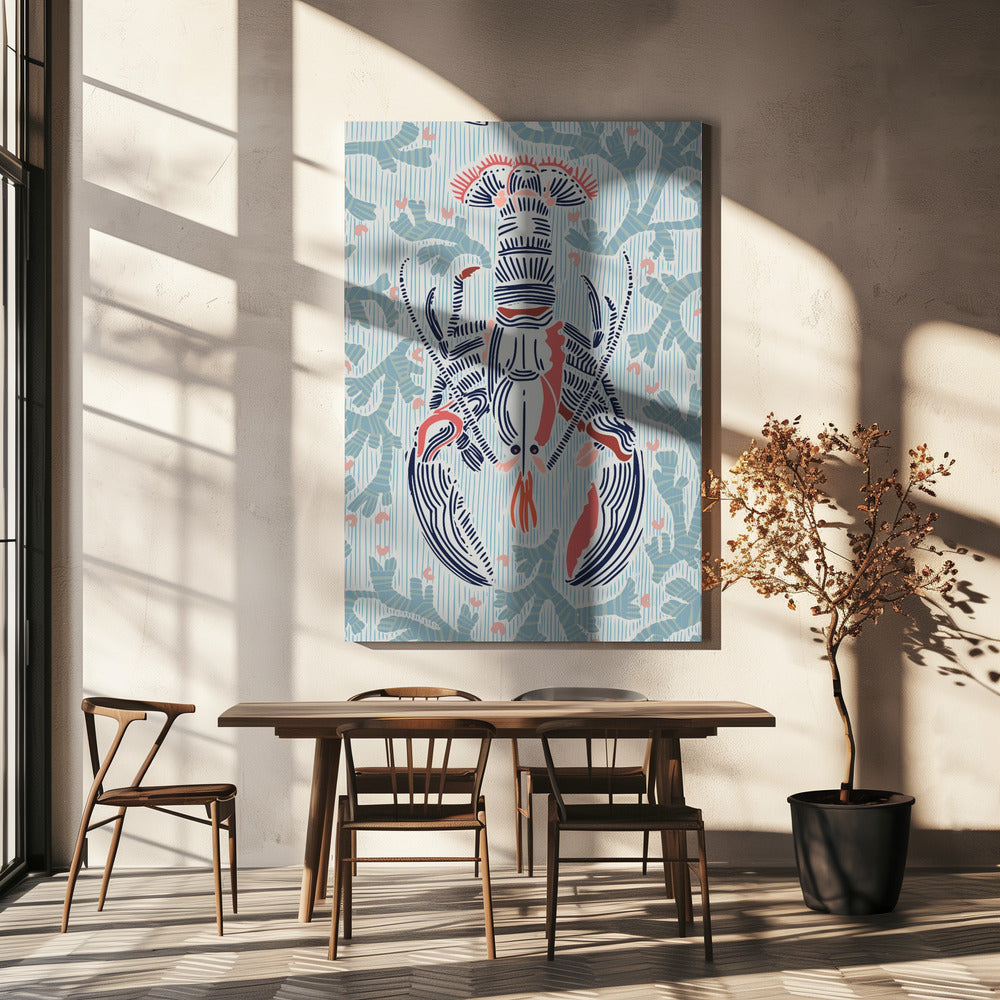 Crustacean Core mint | Canvas