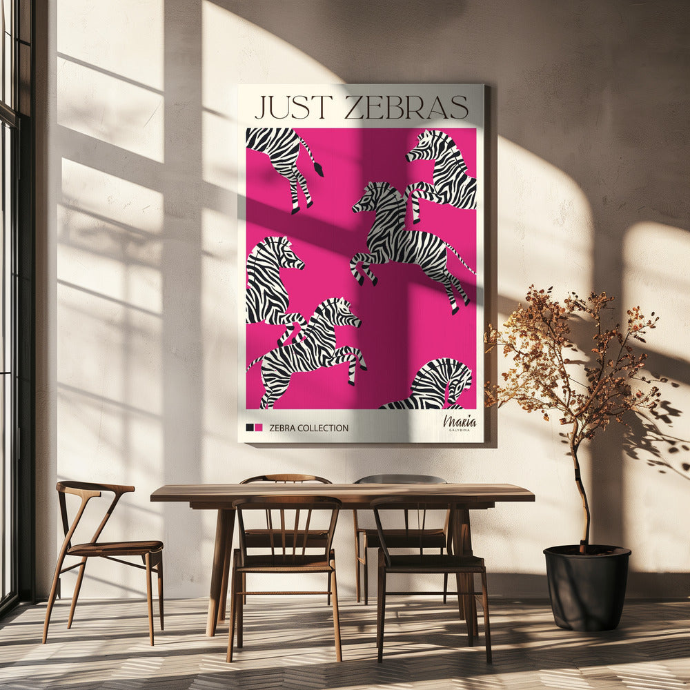 JUST ZEBRAS. Zebra Collection | Canvas