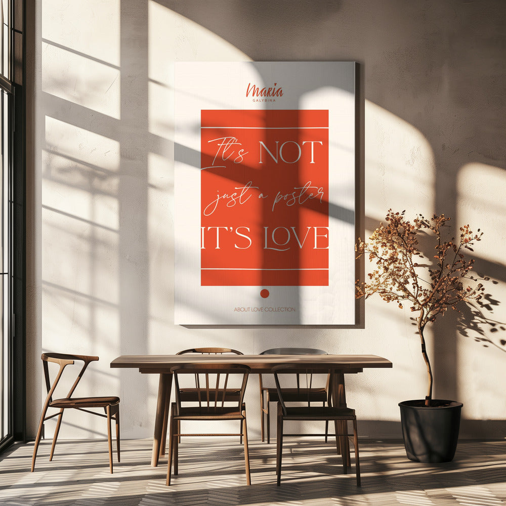 About Love. Poster | Canvas