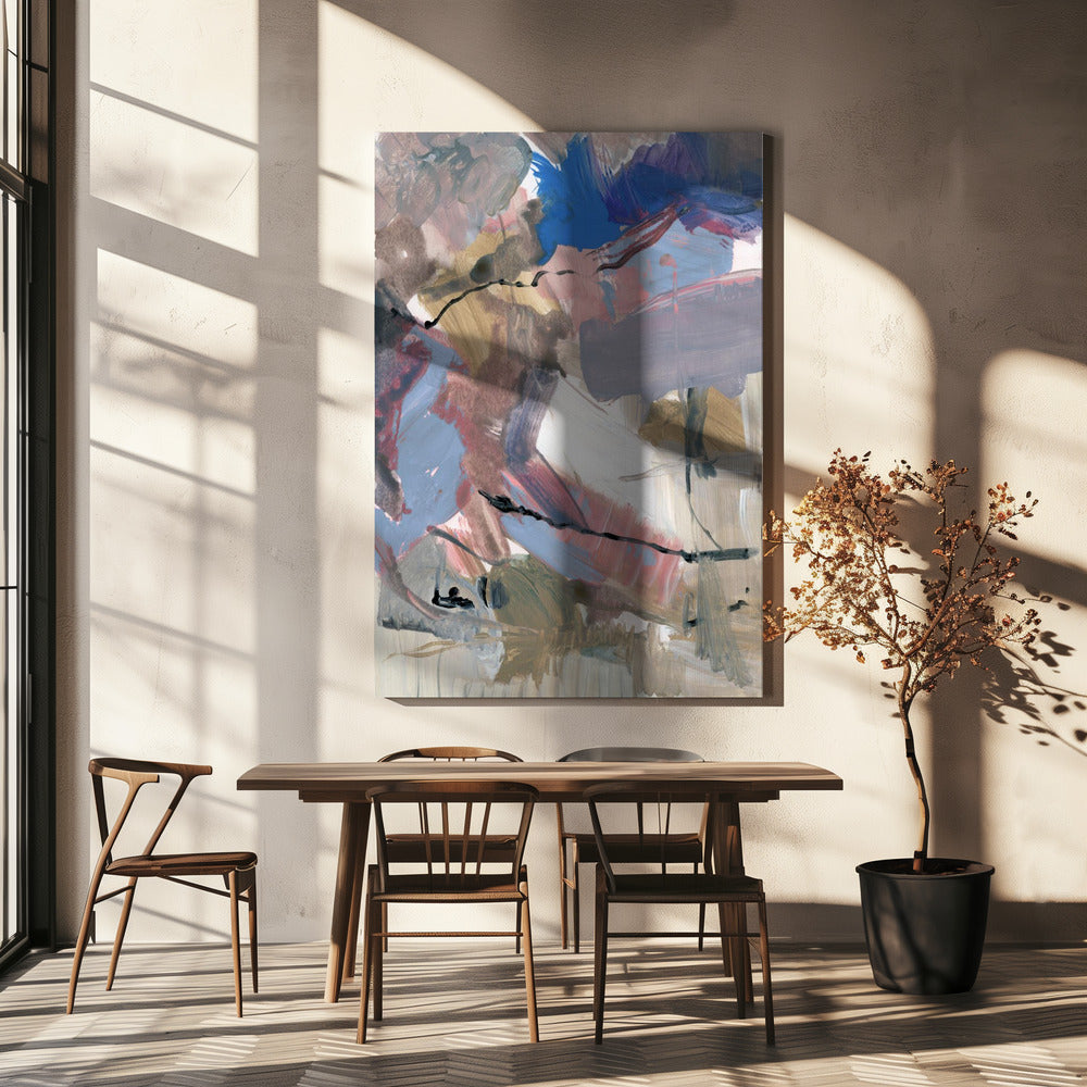 Abstract Soft Profile 1 | Canvas