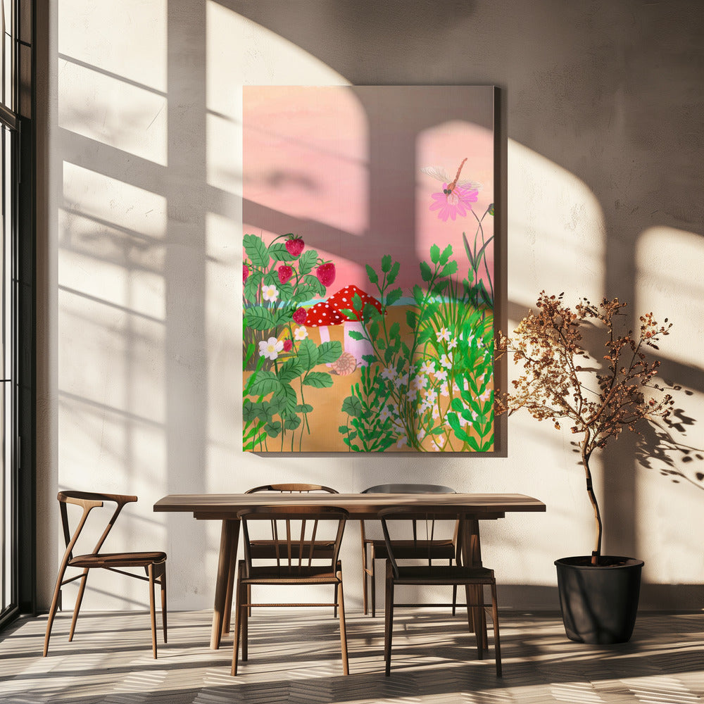 Wild Strawberry Trail | Canvas