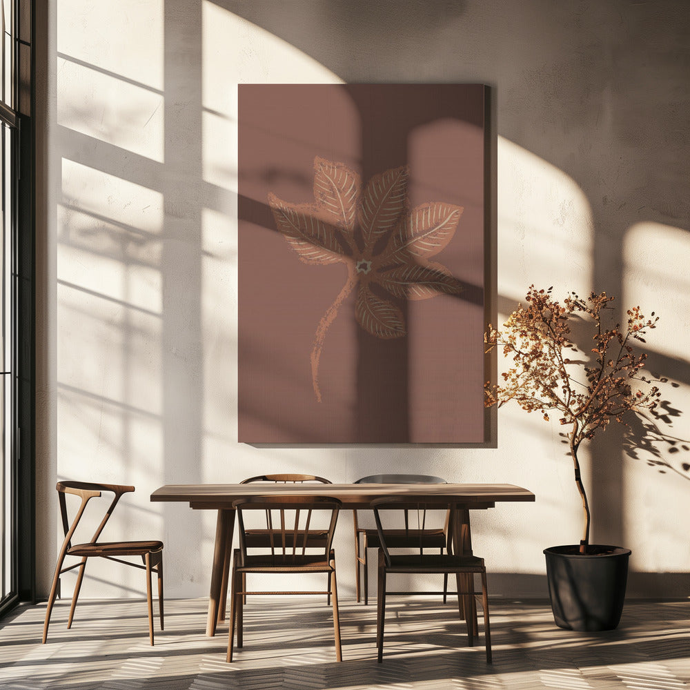 Abstract Mochs Foliage | Canvas