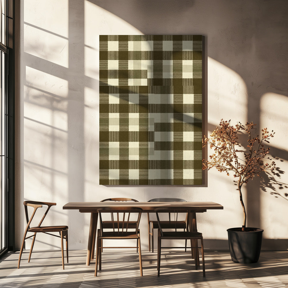 Analog Dreams: Woven Stories Pattern 1 | Canvas