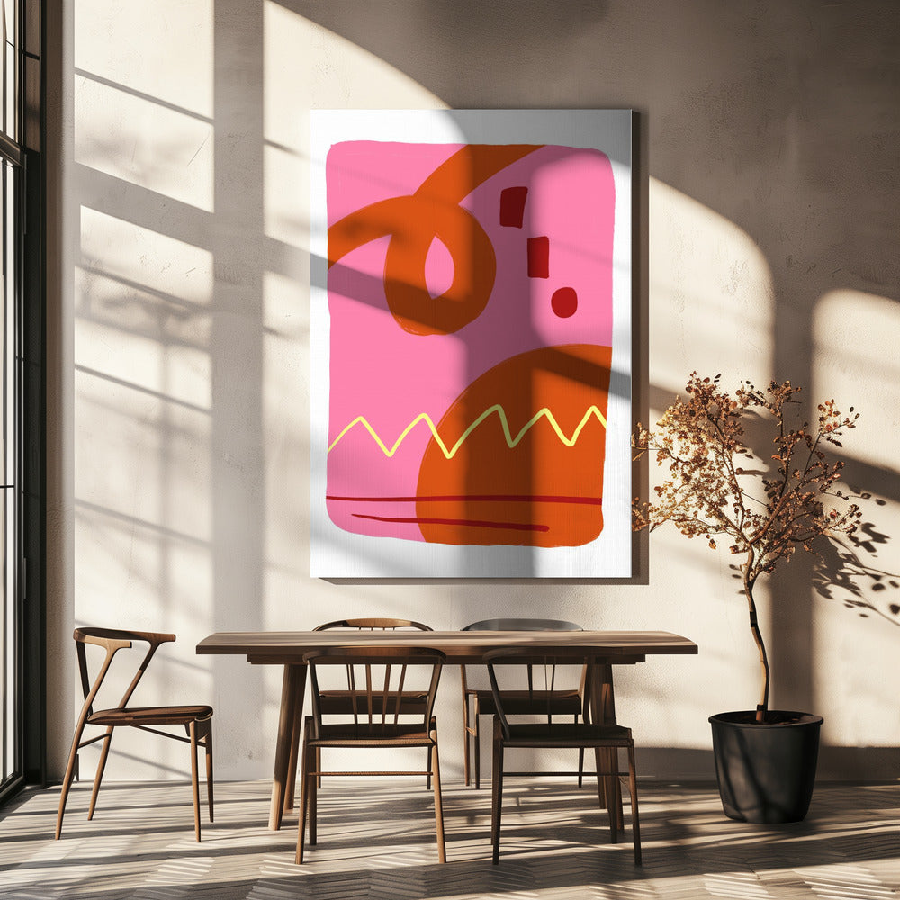 Bold Geometric Shapes | Canvas