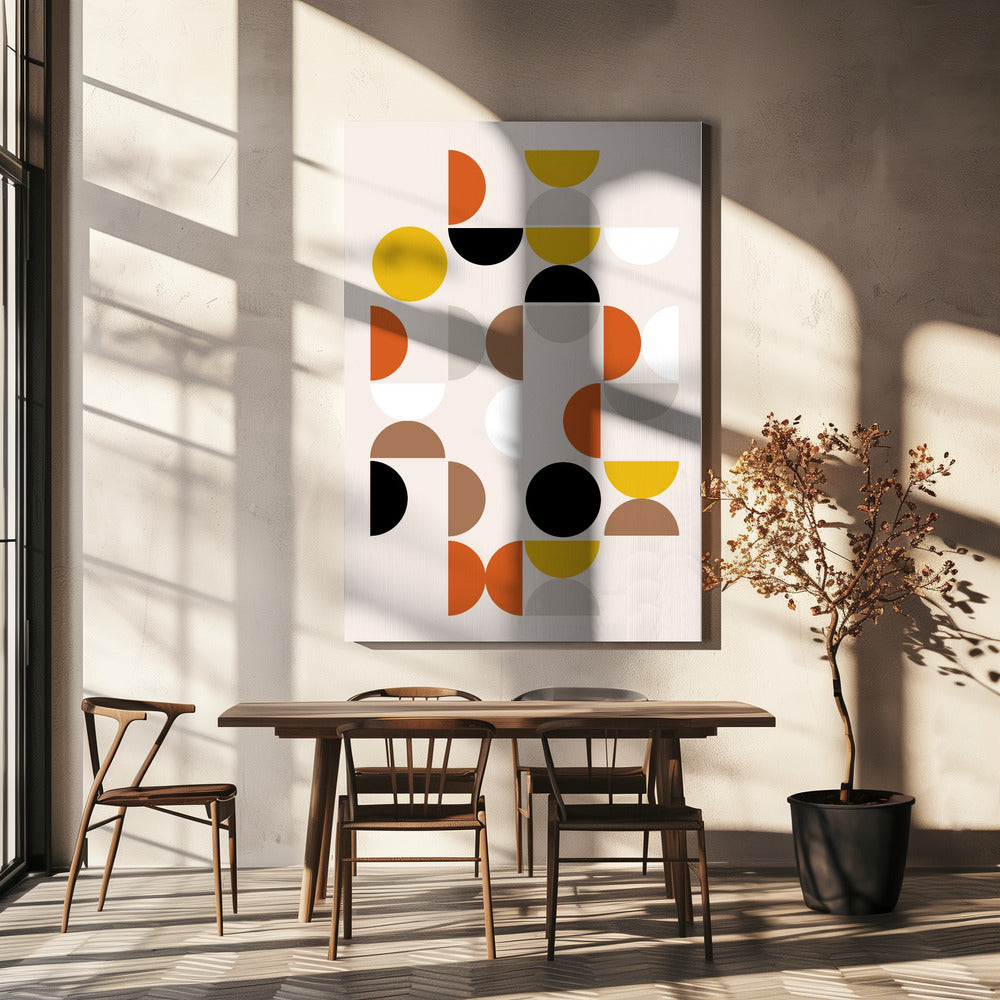 Mid Century Pattern | Canvas