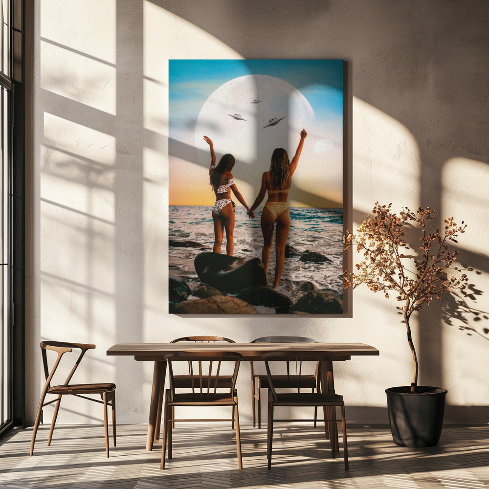 Here We Are, UFO | Canvas