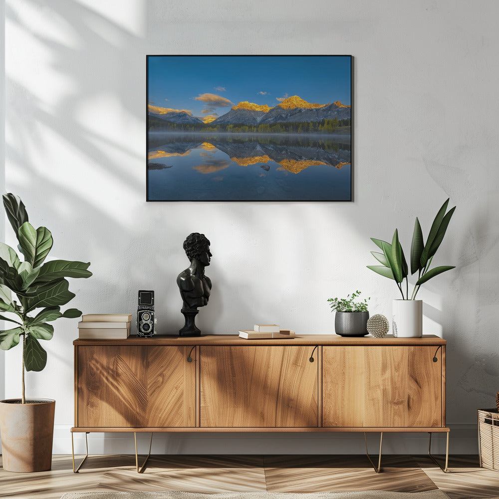 A Perfect Morning in Canadian Rockies | Poster