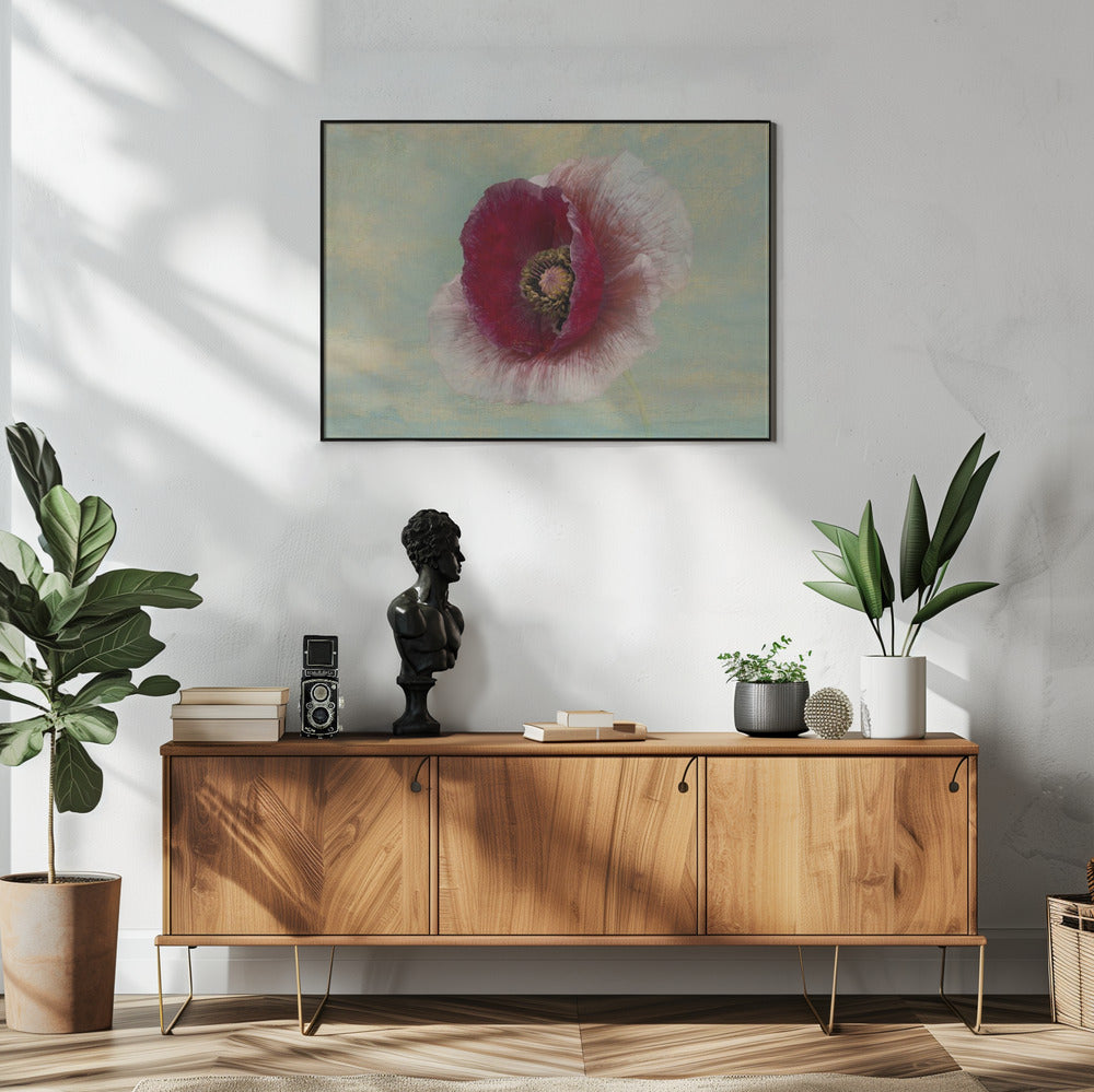 Burgundy Bonnet | Poster