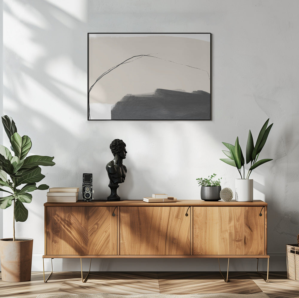 Serene Contours | Poster