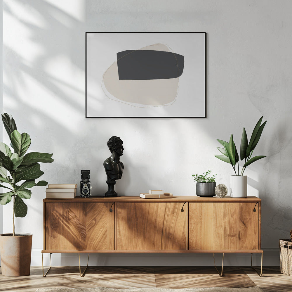 Geometric Shapes and Neutral | Poster