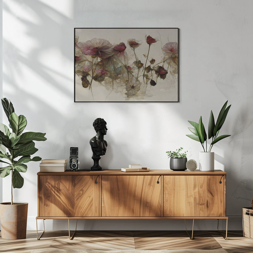 Delicate Petal Dance | Poster