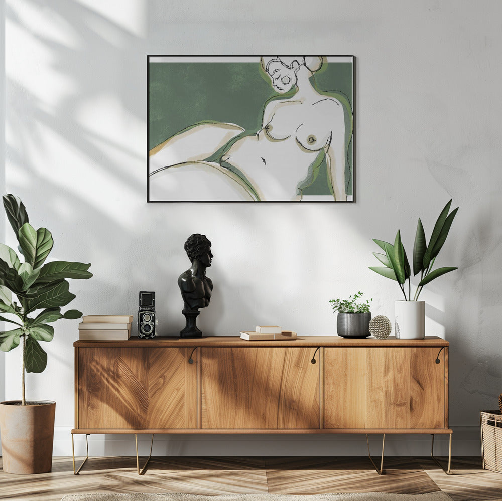 Serene Contours | Poster