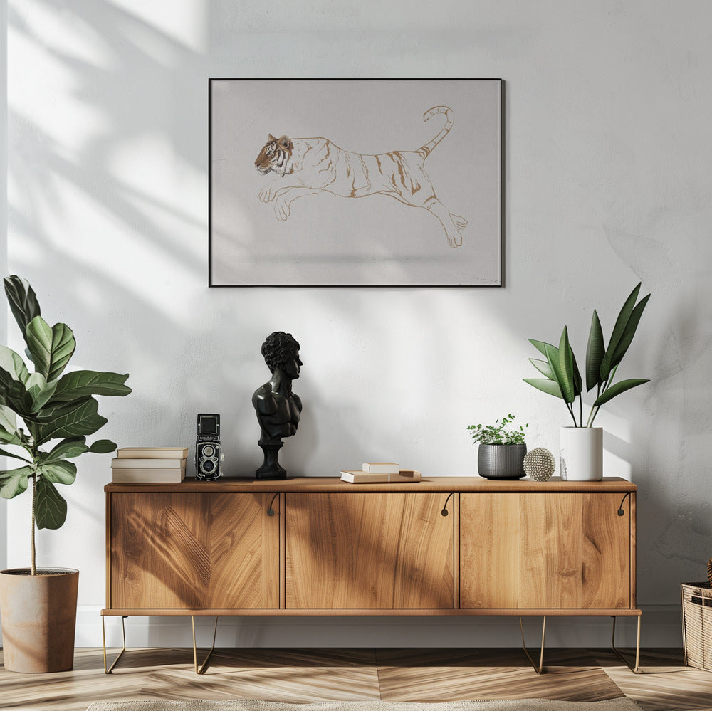 Friday Morning No.I (lines) | Poster