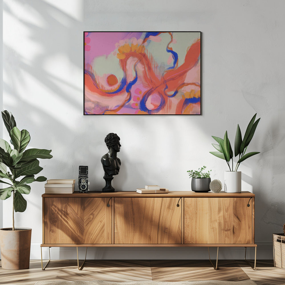 Whimsical Wavescape | Poster